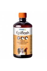 Obrázok pre Epiflash 500 ml doplňkové krmivo na regeneraci kůže, srsti, peří  drůbeže a králíků