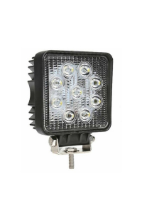 Obrázok pre LED pracovní světlomet hranatý 9 High Performance LEDs 10-36V 27 W 2025 Lumen