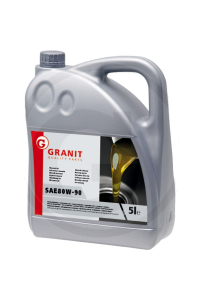 Obrázok pre Převodový olej GL4 Granit SAE 80W-90 víceúčelový do manuálních převodovek 5 l