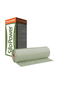 Obrázok pre Senážní fólie na balíky SiloPower 750 x 0,025 mm návin 1500 m, 7 vrstvá, barva zelená