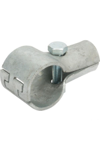 Obrázok pre Uzavírací koncová stájová trubková spona FARMA dvoudílná s 1 šroubem 1 1/4