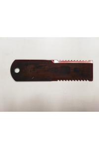 Obrázok pre H142141/Z35241 Nůž do drtiče slámy 2x ozubený RASSPE 50 x 3 x 195 na kombajn John Deere