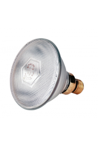 Obrázok pre Topná infražárovka úsporná bílá 100W pro kuřata, drůbež, selata, prasata