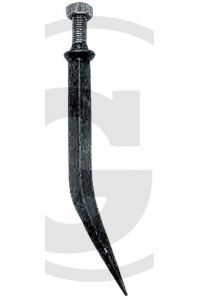 Obrázok pre Hřeb do bran zahnutý 190 mm závit M16 x 45