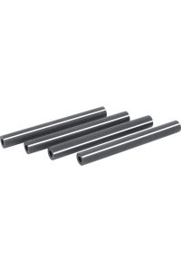 Obrázok pre Gumové hadičky na mléko ke strukovým pouzdrům 16,5 x 9 x 130 mm bílý proužek balení 4ks