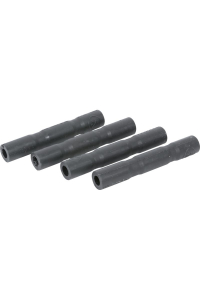 Obrázok pre Gumové hadičky na mléko ke strukovým pouzdrům 21 x 11/12 x 160 mm černé GEA balení 4ks