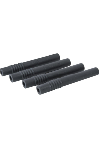 Obrázok pre Gumové hadičky na mléko ke strukovým pouzdrům 18 x 8,5/10 x 180 mm černé drážky GEA 4 ks