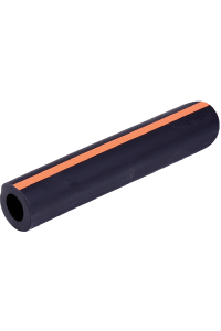 Obrázok pre Gumová hadice na mléko 26 x 14 mm černá oranžový proužek 25 m