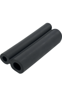 Obrázok pre Dvoitá gumová hadice na mléko vnitřní průměr 13,5/9 mm černá pro Lely metráž