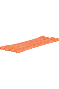 Obrázok pre Silikonové vzduchové hadičky podtlakové k pulzátoru dojení 13 x 6 x 220 mm oranžové 4 ks