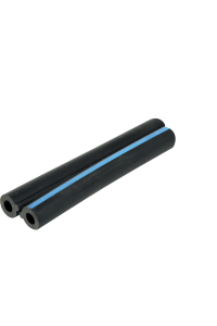 Obrázok pre Dvojitá gumová hadice podtlaková k pulzátoru dojení 13 x 7 mm modrý proužek 25 m