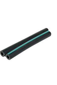 Obrázok pre Dvojitá gumová hadice podtlaková k pulzátoru dojení 13 x 7 mm zelený proužek 25 m