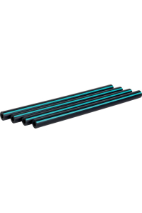 Obrázok pre Gumové vzduchové hadičky podtlakové k pulzátoru dojení 13 x 7 x 230 mm zelený pruh 4 ks