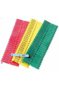 Obrázok pre Ušní značky Ovitag pro selata, ovce a kozy 01-100 modré