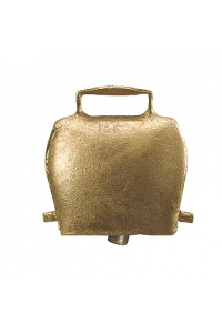 Obrázok pre Pastevní zvonec, zvonek pro ovce a kozy plechový rovný 60 mm