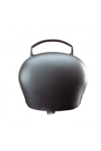Obrázok pre Pastevní kravský zvon, zvonec pro skot plechový ocelově modrý průměr 180 mm