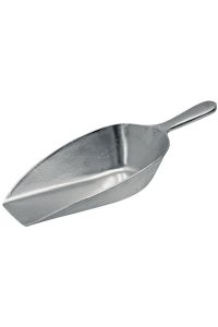 Obrázok pre Lopatka na krmivo hliníková s vnitřní rukojetí 2 kg