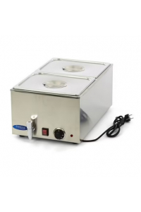 Obrázok pre Elektrická vodní lázeň Maxima na 2 velké gastronádoby s termostatem včetně GN