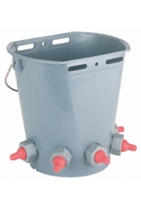 Obrázok pre Napájecí kbelík 8l pro jehňata a kůzlata 5 dudlíků