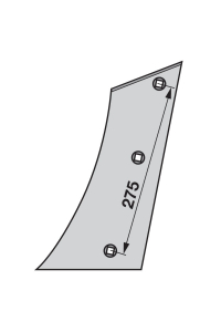 Obrázok pre Výměnný díl odhrnovačky levý na pluh Regent 226.01.26 2, AS - MK
