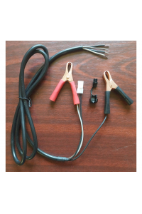 Obrázok pre Sada k propojení zdroje elektrického ohradníku OLLI 120B, 250B 12V baterie - solární panel