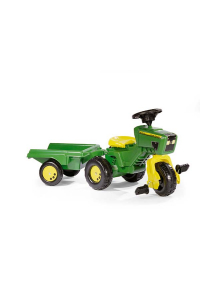 Obrázok pre Rolly Toys - šlapací tříkolka traktor vozíkem John Deere Trac
