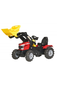 Obrázok pre Rolly Toys - šlapací traktor MF 8650 s nakladačem a pneumatikami plněnými vzduchem
