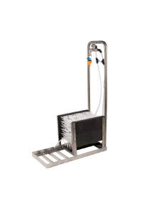 Obrázok pre Myčka holínek, čistič na holínky, boty nerezový s 5 kartáči