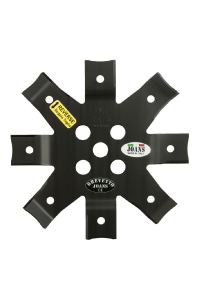Obrázok pre Žací nůž na křovinořez 8 zubů šířka řezu 250 mm otvor 20 mm tloušťka 3 mm na trávu JOANS
