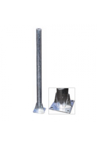 Obrázok pre Sloupek Cosnet s patkou pro přišroubování k podlaze průměr 76 mm délka 1350 mm