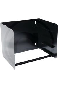 Obrázok pre Kovový držák na stěnu Granit BLACK EDITION na 4 kovové organizéry kufříky 340 x 240 x 265