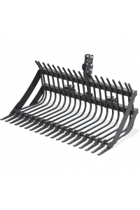 Obrázok pre Prosévací lopata, třídící lopata, vidle na kamení na čelní nakladač Quicke 155 EURO úchyt