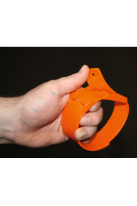 Obrázok pre Páska na nohu ze speciálního plastu pro označování zvířat červená