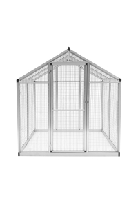 Obrázok pre Klecový mobilní výběh pro slepice, drůbež, králíky Gaun hliníkový rám 182 x 178 x 195 cm
