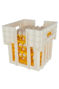 Obrázok pre Plastový box na vajíčka, box na 6 plastový plat na vejce River kapacita 180 vajec