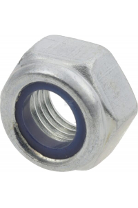 Obrázok pre Šestihranná pojistná matice DIN985 M16 x 2.00 třída 6 pozinkovaná ocel