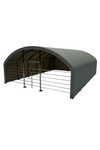 Obrázok pre Plachtový přístřešek pro koně, ovce, skot, zvířata 8 x 12 x 4 m + plachta 900 g/m2