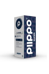 Obrázok pre Senážní fólie na balíky Piippo Super 750 x 0,025 mm návin 1500 m, 7 vrstvá, barva bílá