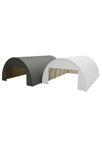 Obrázok pre Oblouková hala na seno, zemědělskou techniku 6,1 x 9,15 x 3,66 m + plachta 750 g/m2