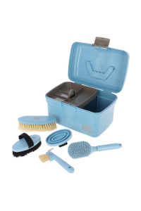 Obrázok pre Sada na čištění koní v modrém boxu MagicBrush obsahuje 5 základních kartáčů