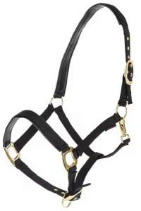 Obrázok pre Stájová ohlávka TopLine stavitelná černá velikost XFULL