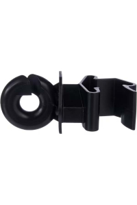 Obrázok pre Kruhový izolátor vhodný pro T-sloupek černý, balení 25 ks