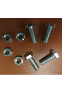 Obrázok pre Náhradní sada 4 ks prodloužení žlabové zábrany pro skot včetně šroubů a matic Cosnet