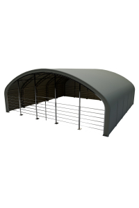 Obrázok pre Plachtový přístřešek pro koně, ovce, skot, zvířata 12,2 x 12,2 x 5 m + plachta 900 g/m2