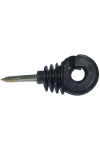 Obrázok pre Kruhový izolátor POMELAC s vrutem 6 mm pro elektrický ohradník 100 ks kbelík + adaptér