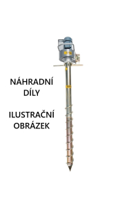 Obrázok pre Náhradní provzdušňovací jehla bez motoru včetně rukojeti pro Teyfun KM 15, 22 délka 1,87 m