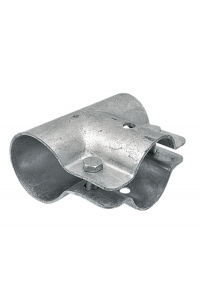Obrázok pre Stájová trubková T spona jednodílná se 2 šrouby průměr A 42 mm B 34 mm 1 1/4