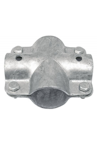 Obrázok pre Stájová křížová trubková spona dvojdílná se 4 šrouby průměr A 48 mm B 42 mm 1 1/2