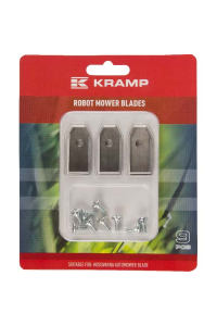 Obrázok pre Náhradní nože 35 mm 9 ks pro robotické sekačky Gardena, Husqvarna Automower včetně šroub