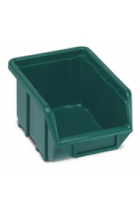 Obrázok pre Zelený stohovatelný ukládací box 11x17x7,6 malý plastový na drobné díly, hřebíky, šrouby